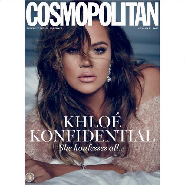 Khloe Kardashian (@khloekardashian) Becomes “Un-Konfidential” in UK’s Cosmopolitan Magazine!”