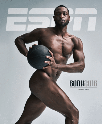Dwyane Wade (@DwyaneWade) Bares it All for ESPN Magazine’s (@ESPNMag) “Body Issue!”