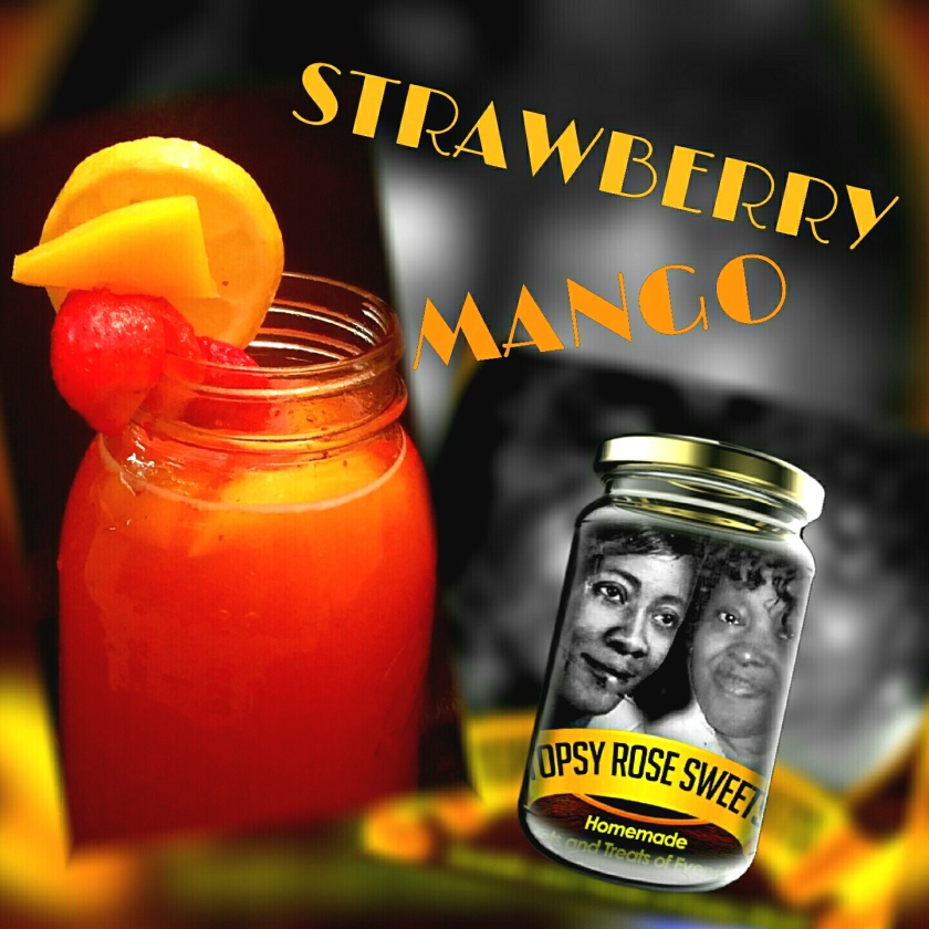 strawberry mango topsy rose sweets lemonade