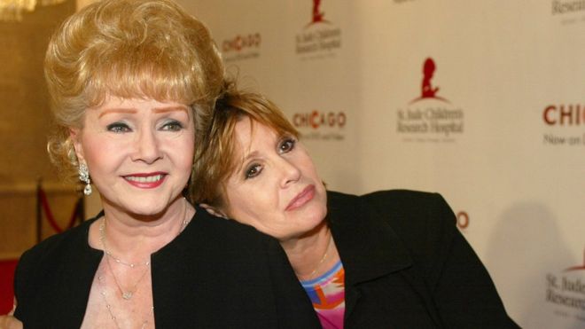 debbie reynolds and carrie fisher 
