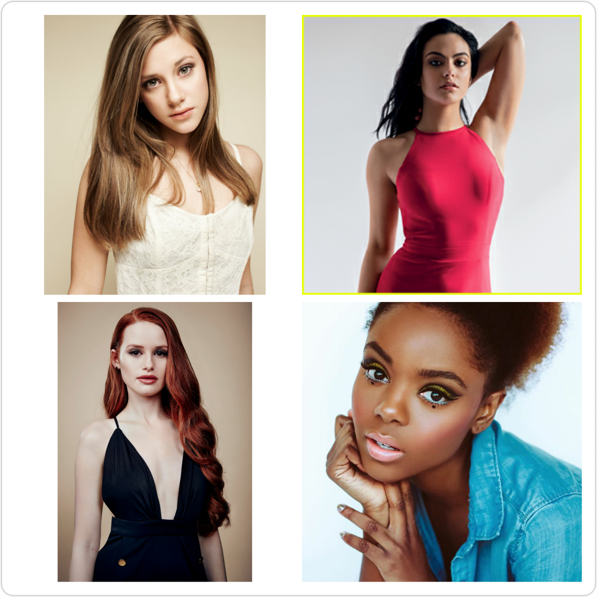 #CelebrityCrush- The Ladies of “Riverdale” Edition (@CW_Riverdale)!
